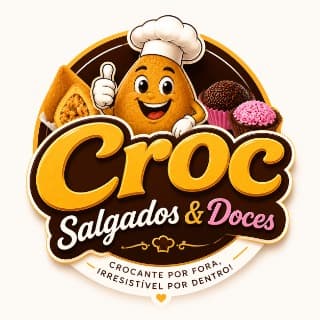 Logo de Croc Salgados e Doces